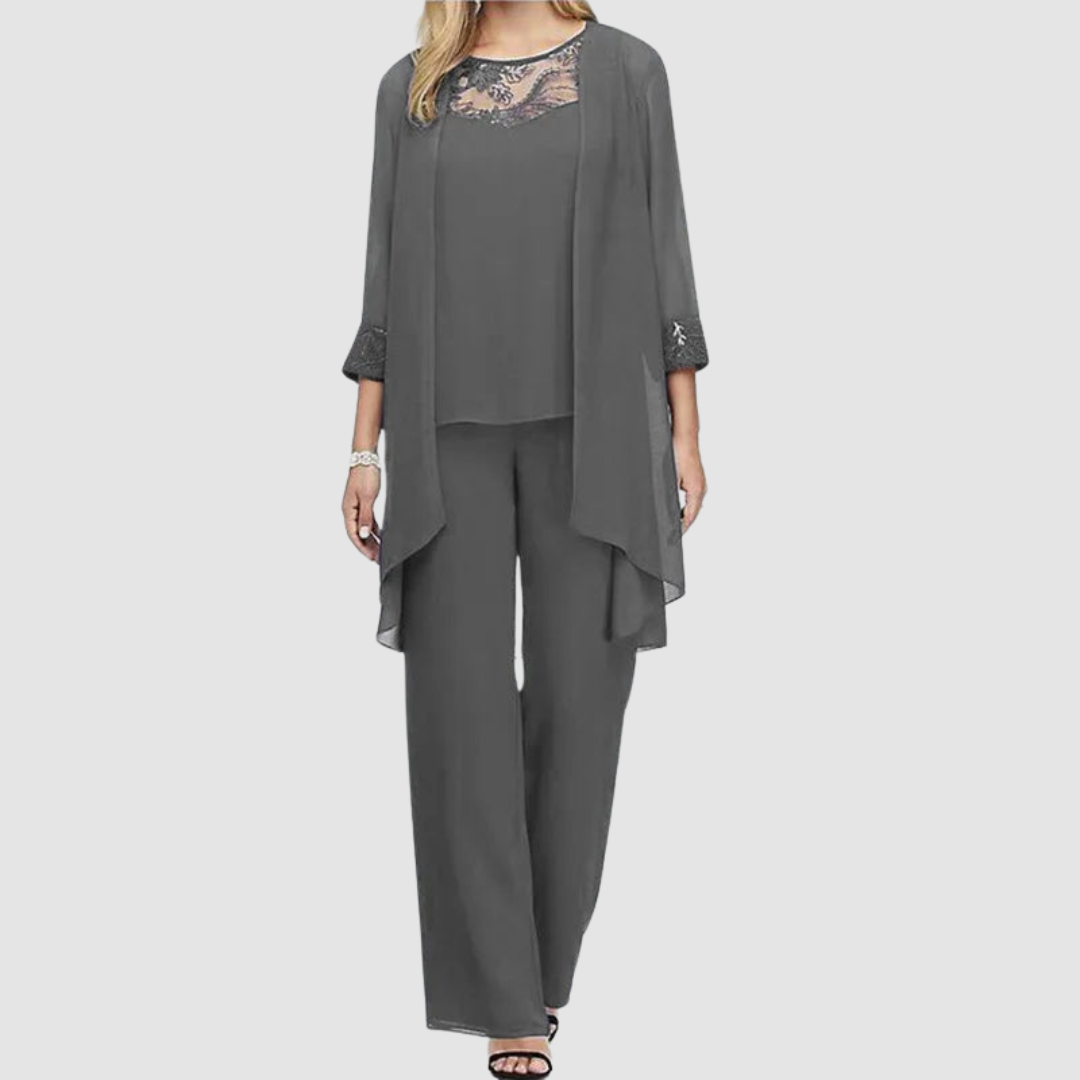 Ela Elegant Three-Piece Set