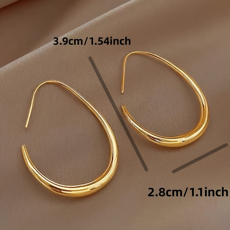 Kim - Drop Earrings with a Touch of Luxury