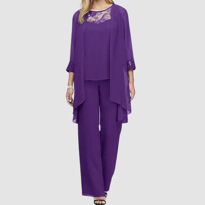 Ela Elegant Three-Piece Set