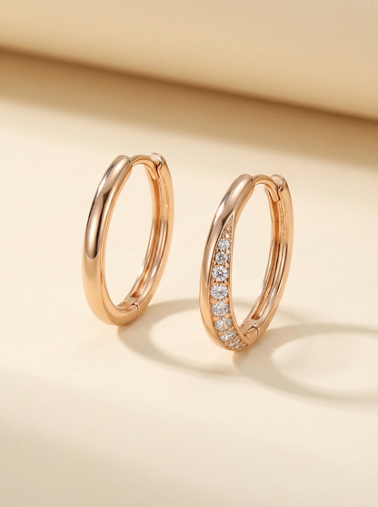Exquisite Gold Earrings