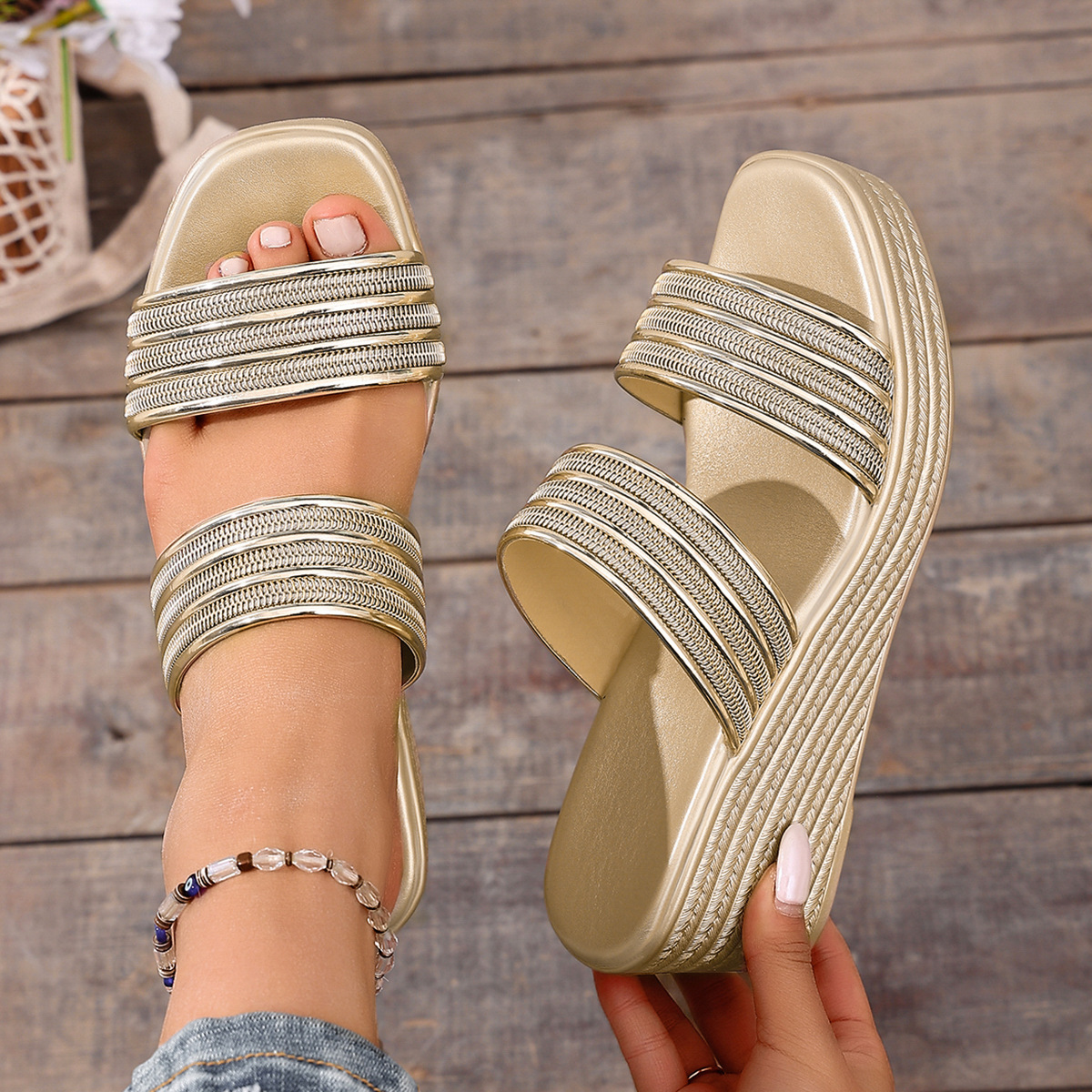 Luna | Shine Sandals