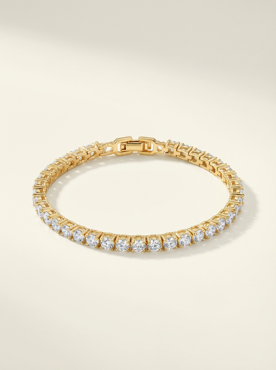 Valeria – Tennis Bracelet with Moissanite