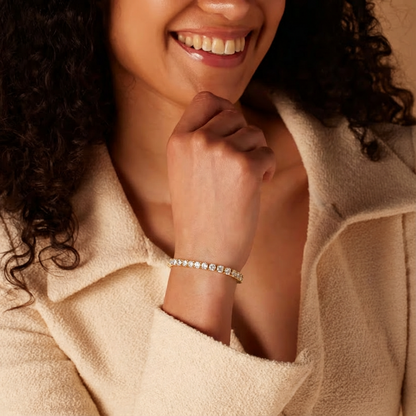 Valeria – Tennis Bracelet with Moissanite