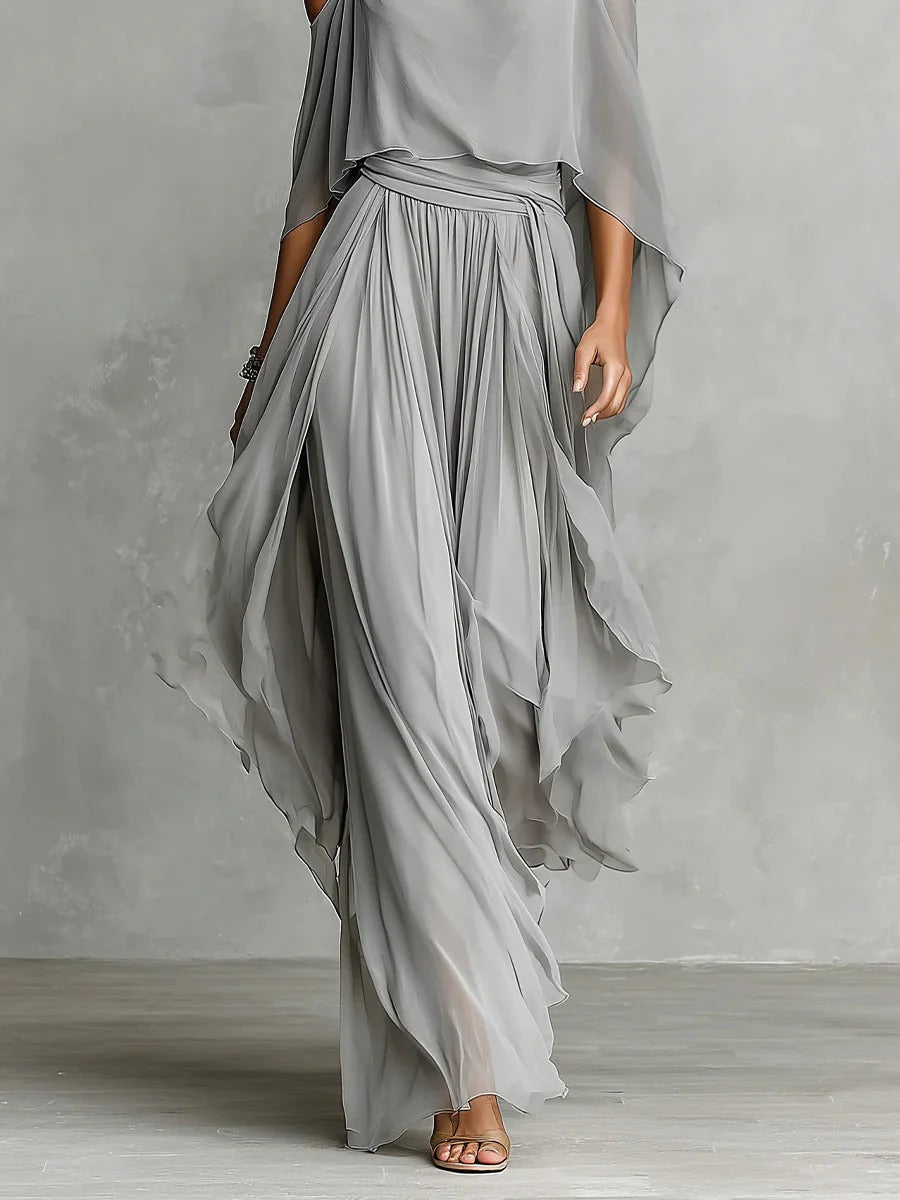 Sienna Gray fluid suit
